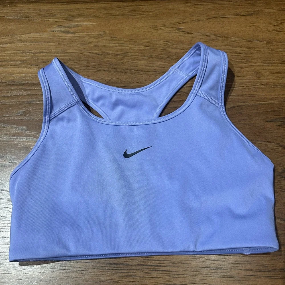 Nike Swoosh Sports Bra - Picture 3 of 7